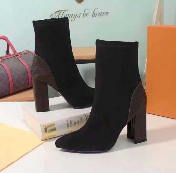 luxury brand shoes designer boots high heel sock boots and genuine leather outdoors fashion womens boot by home011 08, Black
luxury brand shoes designer boots high heel sock boots and genuine leather outdoors fashion womens boot by home011 08, Black