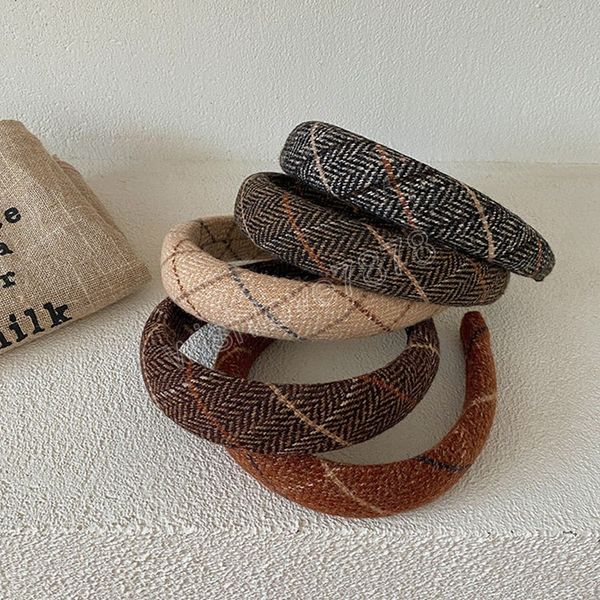 winter tweed sponge plaid headband fashion hair accessories women trendy casual wide side hairbands hair band girl headwear, Silver
winter tweed sponge plaid headband fashion hair accessories women trendy casual wide side hairbands hair band girl headwear, Silver