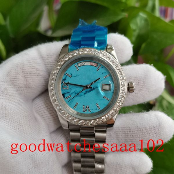 r watches for new version 228235 228238 diamond green dial 40mm eta automatic mechanical stainless steel bracelet mens fashion watches origi, Slivery;brown
r watches for new version 228235 228238 diamond green dial 40mm eta automatic mechanical stainless steel bracelet mens fashion watches origi, Slivery;brown