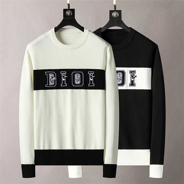 21ss mens women sweaters high-end design fitted style warm knitted cotton blended o-neck letter printing slim fit fashion, White;black
21ss mens women sweaters high-end design fitted style warm knitted cotton blended o-neck letter printing slim fit fashion, White;black
