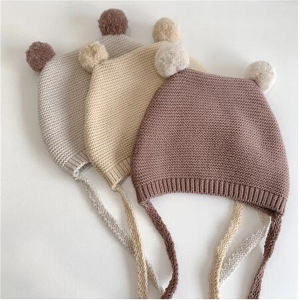 crochet baby hat soft pompom infant toddler cap beanie solid color kids knitted warm bonnet hat gc1725, Yellow
crochet baby hat soft pompom infant toddler cap beanie solid color kids knitted warm bonnet hat gc1725, Yellow