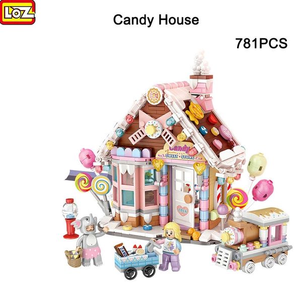 Diamond Mini Street Christmas Building Blocks Candy House City Brick Education Toys Children Xmas Gift
Diamond Mini Street Christmas Building Blocks Candy House City Brick Education Toys Children Xmas Gift