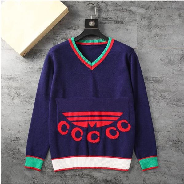 men's sweaters fashion luxury knit half turtleneck sweater embroidery warm woolen sweater casual men clothing, White;black
men's sweaters fashion luxury knit half turtleneck sweater embroidery warm woolen sweater casual men clothing, White;black