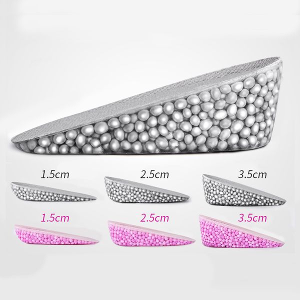 boost silicone gel height increase insoles for heel spurs pain foot cushion foot massager care half insole pad unisex, Black
boost silicone gel height increase insoles for heel spurs pain foot cushion foot massager care half insole pad unisex, Black