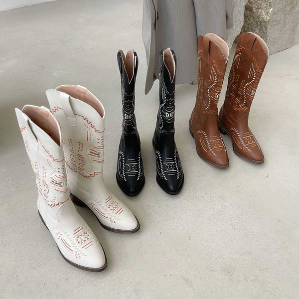 hbp boots korea 2022 new embroidery pointed toe thick heel sleeve long women s middle tube western denim boots 221018, Black
hbp boots korea 2022 new embroidery pointed toe thick heel sleeve long women s middle tube western denim boots 221018, Black