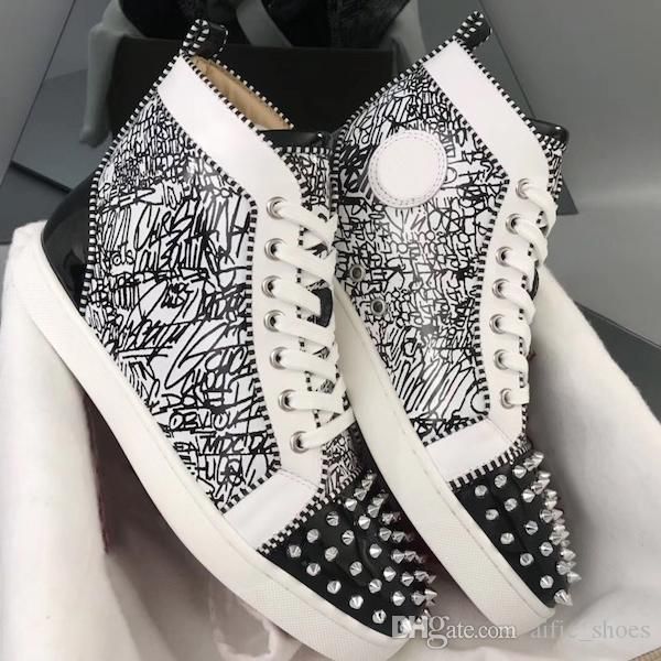 red-bottoms shoe christians orlato sneakers junior spikes trainers men high-flat shoes fashion dancing party shoes with box us12 5 yrd, Black
red-bottoms shoe christians orlato sneakers junior spikes trainers men high-flat shoes fashion dancing party shoes with box us12 5 yrd, Black