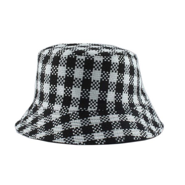 wide brim hats new plaid embroidery white black bucket reversible fishing caps autumn for women men fisherman g221014, Blue;gray
wide brim hats new plaid embroidery white black bucket reversible fishing caps autumn for women men fisherman g221014, Blue;gray
