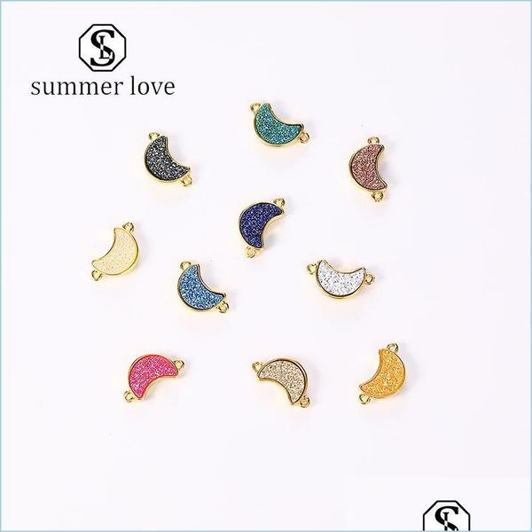 charms diy moon resin pendant gold charm for bracelet bangle necklace highgrade color retention accessories fashion jewelry women y dhkfh, Bronze;silver
charms diy moon resin pendant gold charm for bracelet bangle necklace highgrade color retention accessories fashion jewelry women y dhkfh, Bronze;silver