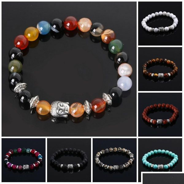 charm bracelets mens bracelets luxury jewelry bead natural stone anchor beaded buddha bracelet for men women lava chakra drop deliver dhw5i, Golden;silver
charm bracelets mens bracelets luxury jewelry bead natural stone anchor beaded buddha bracelet for men women lava chakra drop deliver dhw5i, Golden;silver