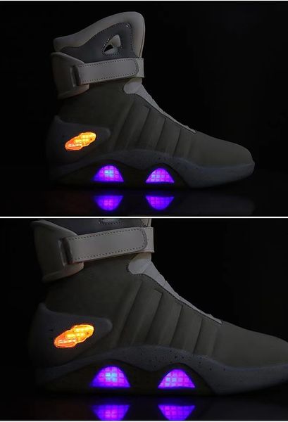 authentic mag shoes limited edition man back to the future glow in the dark led lighting up mags black red boo
authentic mag shoes limited edition man back to the future glow in the dark led lighting up mags black red boo