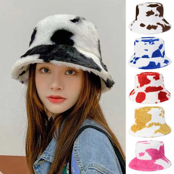 wide brim hats autumn winter fluffy cow print bucket faux fur cap women warm fisherman soft velvet plush ski hat girl outdoor s g221014, Blue;gray
wide brim hats autumn winter fluffy cow print bucket faux fur cap women warm fisherman soft velvet plush ski hat girl outdoor s g221014, Blue;gray