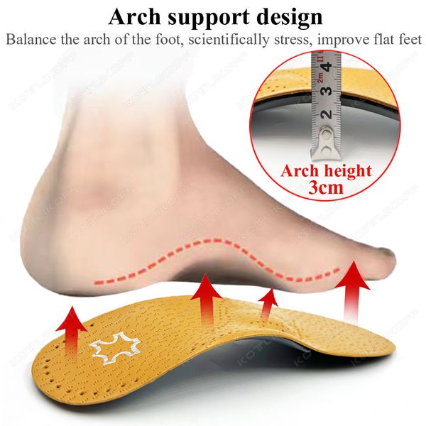 leather ortc insole for shoes flat feet arch support orthopedic pads sole insoles men women o/x leg corrected, Black
leather ortc insole for shoes flat feet arch support orthopedic pads sole insoles men women o/x leg corrected, Black