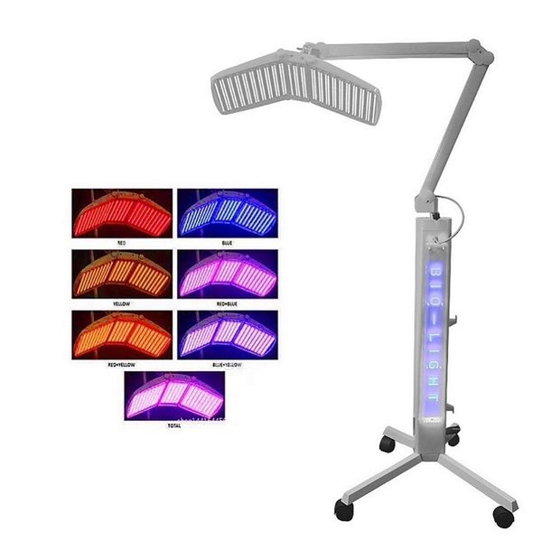 led light red blue yellow green 120mw per light pdt pdynamic skin care rejuvenation pn facial body therapy spa