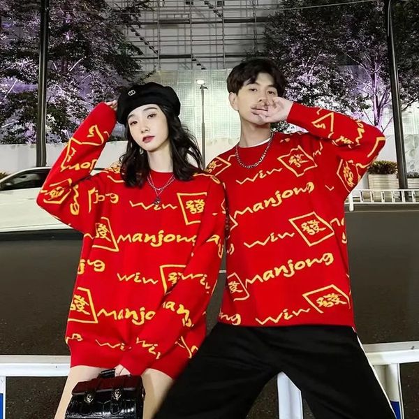 designer sweater christmas sweater couple tree snowflake crew neck pullover men's and women's same red festive winter knitwear -3, White;black
designer sweater christmas sweater couple tree snowflake crew neck pullover men's and women's same red festive winter knitwear -3, White;black