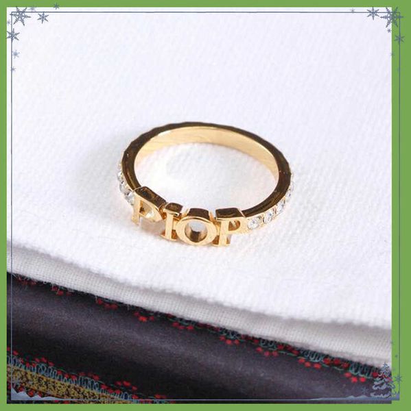 2022 fashion designer gold letter rings bague for lady women party wedding lovers gift engagement jewelry with box1299, Silver
2022 fashion designer gold letter rings bague for lady women party wedding lovers gift engagement jewelry with box1299, Silver