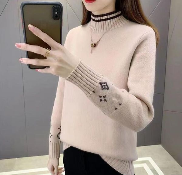 designer sweater women fall winter knitted for fashion all-match korean pullover sweaters plaid clothes solid loose, White;black
designer sweater women fall winter knitted for fashion all-match korean pullover sweaters plaid clothes solid loose, White;black