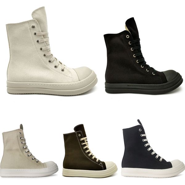designer canvas ankle boots deluxe dark element waterproof wax lace black white up nylon canvas thick sole high zipper men's and women
designer canvas ankle boots deluxe dark element waterproof wax lace black white up nylon canvas thick sole high zipper men's and women