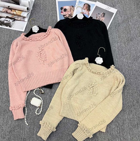 womens sweaters designer cardigan hand-woven three-dimensional logo knitwear short round collar pullover sweater cute girl style women cloth, White;black
womens sweaters designer cardigan hand-woven three-dimensional logo knitwear short round collar pullover sweater cute girl style women cloth, White;black