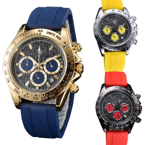 luxury brand men's fashion sports watch quartz movement multi-function timing calendar 40mm stainless steel case rubber strap, Slivery;brown
luxury brand men's fashion sports watch quartz movement multi-function timing calendar 40mm stainless steel case rubber strap, Slivery;brown