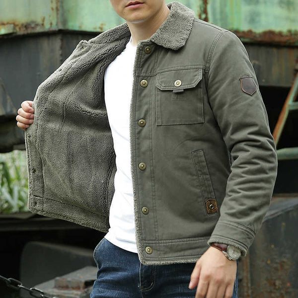 men's jackets men bomber jacket new men's winter coat plus velvet thickening green middle-aged casual jacket short tooling loose j, Black;brown
men's jackets men bomber jacket new men's winter coat plus velvet thickening green middle-aged casual jacket short tooling loose j, Black;brown