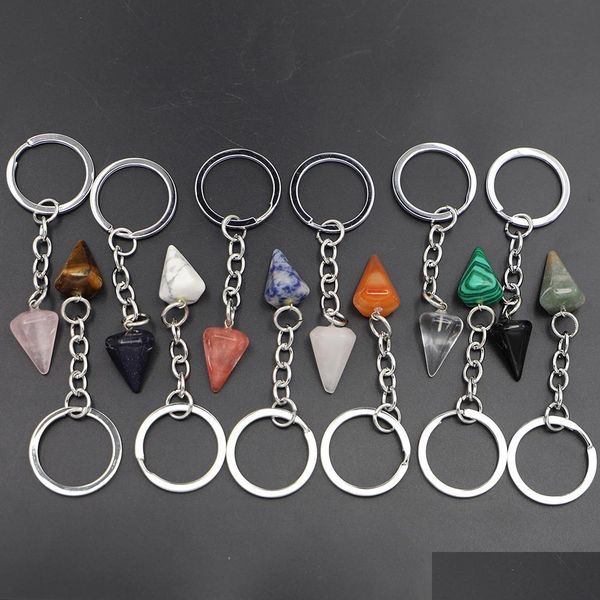 key rings natural stone key rings polygonal cone column women crystal rose quartz keychain on bag car jewelry party friends gift drop dhqro, Slivery;golden
key rings natural stone key rings polygonal cone column women crystal rose quartz keychain on bag car jewelry party friends gift drop dhqro, Slivery;golden