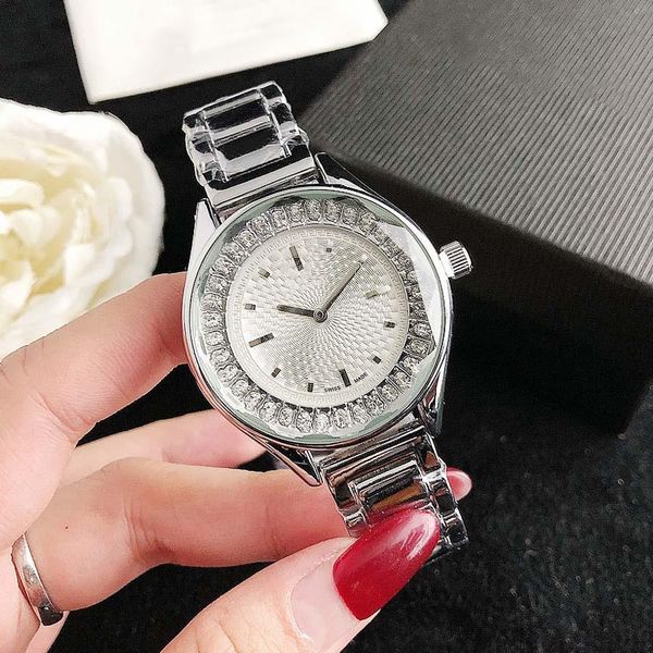 brand watches women girl crystal style metal steel band quartz luxury wrist watch designer gift fashion popularity charming suitable comfort, Slivery;brown
brand watches women girl crystal style metal steel band quartz luxury wrist watch designer gift fashion popularity charming suitable comfort, Slivery;brown