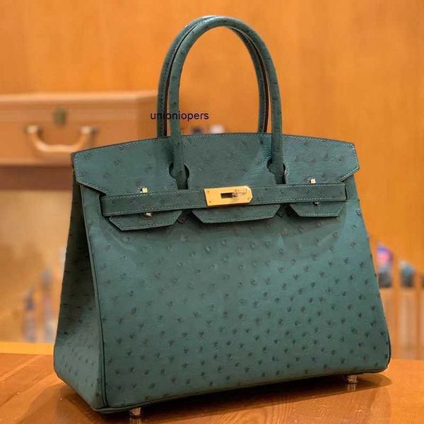 designers handbags birkin bags pure hand sewn wax thread to sew ostrich skin women's real leather 30 large capacity handbag peacock ayw
designers handbags birkin bags pure hand sewn wax thread to sew ostrich skin women's real leather 30 large capacity handbag peacock ayw