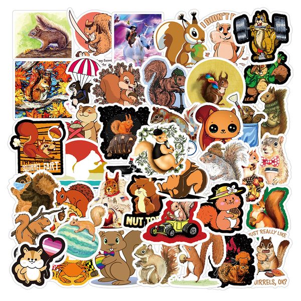 50pcs cute animal squirrel cartoon stickers graffiti decal lapguitar scrapbook phone fridge luggage decoration sticker
50pcs cute animal squirrel cartoon stickers graffiti decal lapguitar scrapbook phone fridge luggage decoration sticker