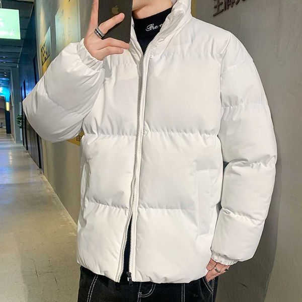 men's jackets puffer jacket men korean fashion stand collar cotton padded keep warm winter jacket thicken solid color street fashion pl, Black;brown
men's jackets puffer jacket men korean fashion stand collar cotton padded keep warm winter jacket thicken solid color street fashion pl, Black;brown
