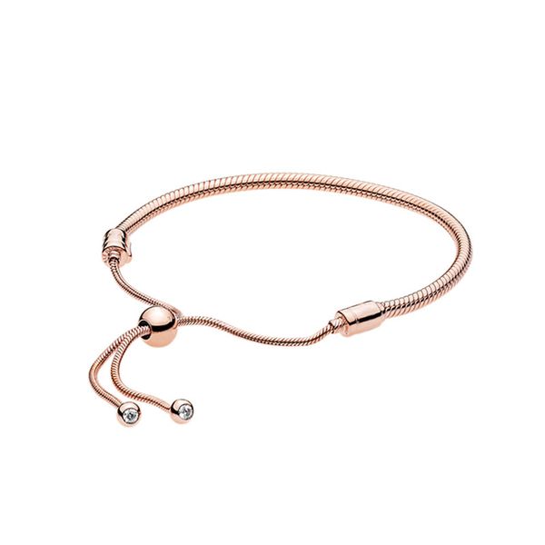 rose gold slider bracelet with original box for pandora authentic sterling silver snake chain charms bracelets women girls wedding party jew, Golden;silver
rose gold slider bracelet with original box for pandora authentic sterling silver snake chain charms bracelets women girls wedding party jew, Golden;silver