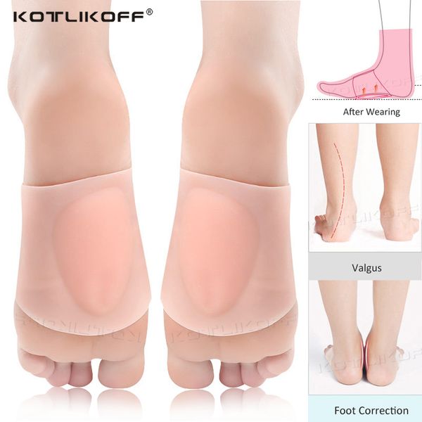 silicone gel arch insole for foot massage arch support insert pads soft comfortable bandage type relieve walking pain, Black
silicone gel arch insole for foot massage arch support insert pads soft comfortable bandage type relieve walking pain, Black