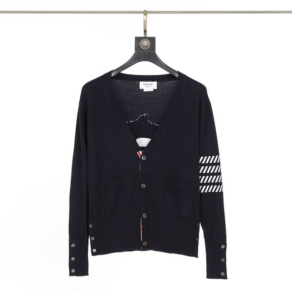 namou drane 2022 men cardigan wool sweater v-neck animal tb striped long sleeve cartoon jacket men women outerwear high quality, White;black
namou drane 2022 men cardigan wool sweater v-neck animal tb striped long sleeve cartoon jacket men women outerwear high quality, White;black