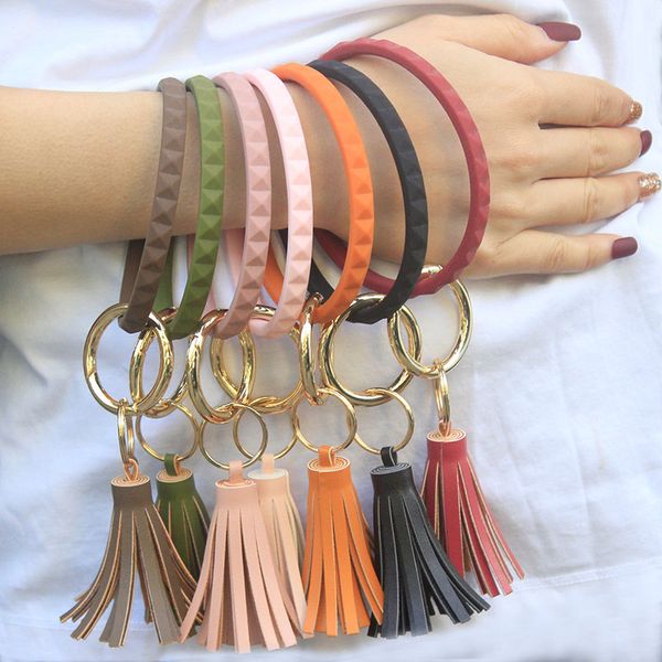 silicone keychain bangle tassel bracelets keyring party o shaped wristlet bracelet circle charm holder wristbands chain jewelry, Silver
silicone keychain bangle tassel bracelets keyring party o shaped wristlet bracelet circle charm holder wristbands chain jewelry, Silver