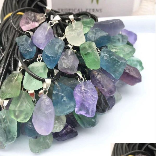 pendant necklaces natural amethyst fluorite crystal pendant necklace energy stone healing meditation yoga gift wholesale drop delive dh3hc, Silver
pendant necklaces natural amethyst fluorite crystal pendant necklace energy stone healing meditation yoga gift wholesale drop delive dh3hc, Silver