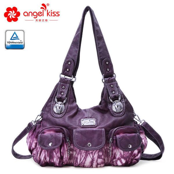 bag washing dyeing one shoulder crossbody tote fashion handbag, Silver
bag washing dyeing one shoulder crossbody tote fashion handbag, Silver