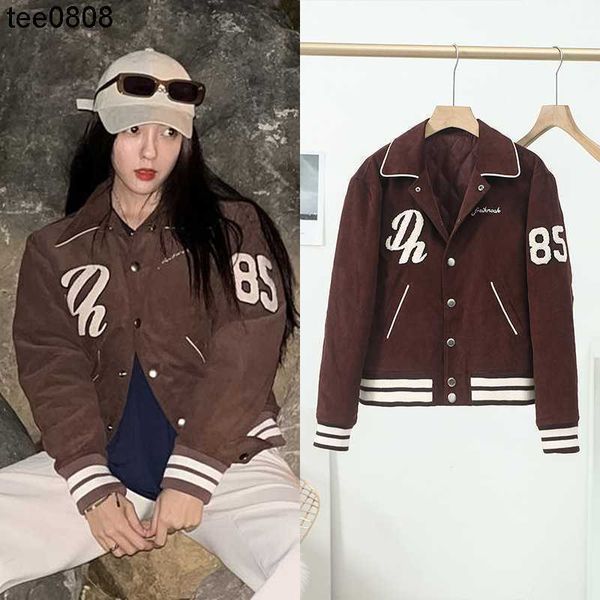 park xiaomin's same spring new letter essentials cotton korean version small bomber jacket, Black;brown
park xiaomin's same spring new letter essentials cotton korean version small bomber jacket, Black;brown