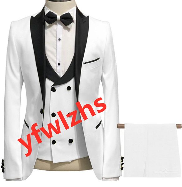 men suits one button groom tuxedos peak lapel groomsmen wedding/prom/dinner man blazer jacket pants ttwo buttonsie vest w772, Black;gray
men suits one button groom tuxedos peak lapel groomsmen wedding/prom/dinner man blazer jacket pants ttwo buttonsie vest w772, Black;gray