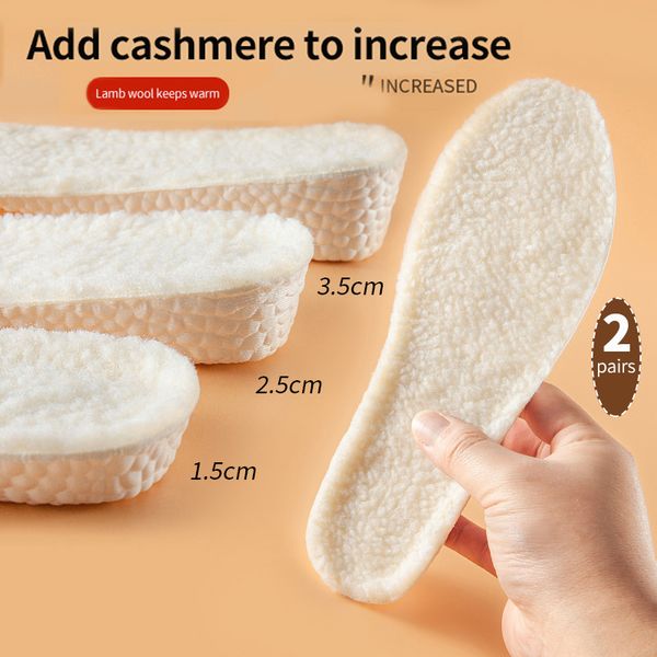 keep warm heated cashmere thermal height increase insole women sneakers insoles thicken soft breathable shock absorbant pads, Black
keep warm heated cashmere thermal height increase insole women sneakers insoles thicken soft breathable shock absorbant pads, Black
