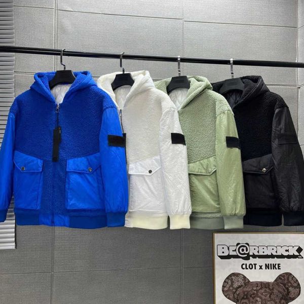 winter mens jacket designer hooded jackets loose embroidery zip cardigan wool coat men women outdoor sports warm windbreaker, Black;brown
winter mens jacket designer hooded jackets loose embroidery zip cardigan wool coat men women outdoor sports warm windbreaker, Black;brown