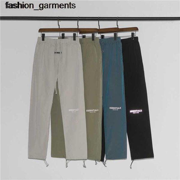 designer multi thread essential reflective letters men's women's nylon pants sweatpants, Black
designer multi thread essential reflective letters men's women's nylon pants sweatpants, Black