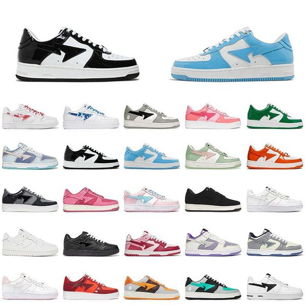 designer bapestas sta sk8 skate casual shoes men women bapesta camouflage low sneakers, Black
designer bapestas sta sk8 skate casual shoes men women bapesta camouflage low sneakers, Black