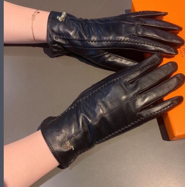 luxury gloves mittens for women designer womens winter sheepskin leather mitten thick warm driving genuine leathers glove fleece inside touc, Blue;gray
luxury gloves mittens for women designer womens winter sheepskin leather mitten thick warm driving genuine leathers glove fleece inside touc, Blue;gray