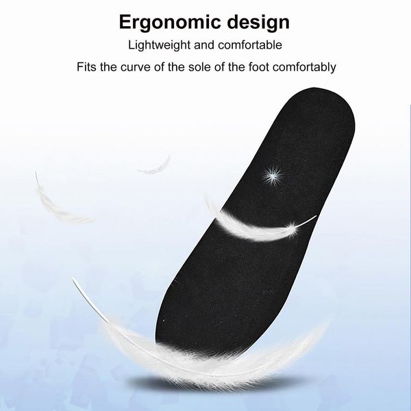 electric heating insoles rechargeable heated insole adjustable temperatures warm foot warmers for camping hunting accessories, Black
electric heating insoles rechargeable heated insole adjustable temperatures warm foot warmers for camping hunting accessories, Black