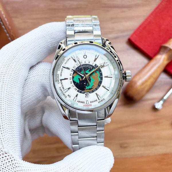 2022 latest earth pattern watch om gmt 42mm fully automatic mechanical movement earth surface design men's watch luxury luxe et luxe lu, Slivery;brown
2022 latest earth pattern watch om gmt 42mm fully automatic mechanical movement earth surface design men's watch luxury luxe et luxe lu, Slivery;brown