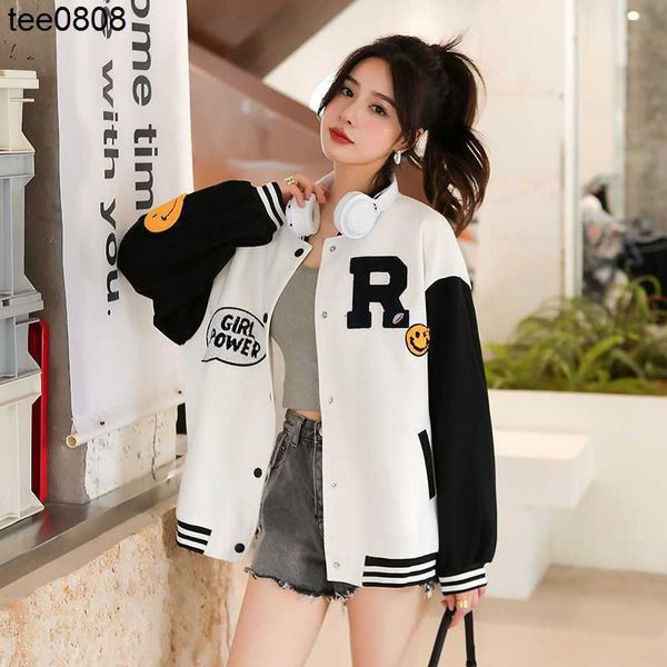 baseball jacket girls early essentials sweater 2022 new junior high school students loose casual jacket top, Black;brown
baseball jacket girls early essentials sweater 2022 new junior high school students loose casual jacket top, Black;brown