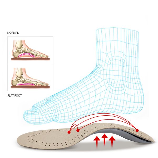 children quality leather orthopedic foot care insole for flat feet ortc arch support instep flat shoes pad, Black
children quality leather orthopedic foot care insole for flat feet ortc arch support instep flat shoes pad, Black