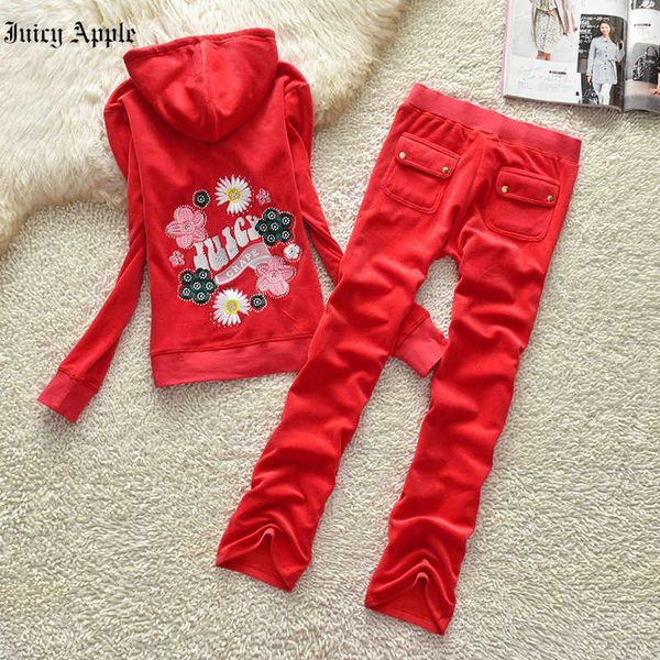 juicy apple women's tracksuits 2022 women's brand velvet fabric tracksuits velour suit women track suit hoodies and pants sets, Gray
juicy apple women's tracksuits 2022 women's brand velvet fabric tracksuits velour suit women track suit hoodies and pants sets, Gray