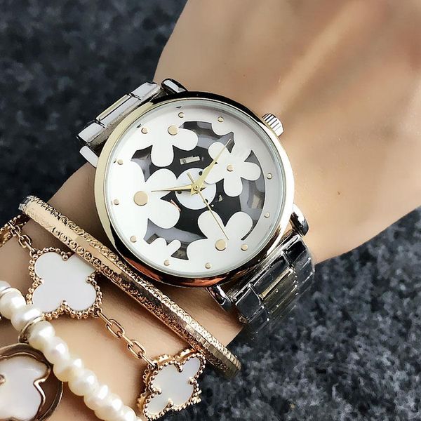 fashion flower hollow dial design brand watches women girl style metal steel band quartz wrist watch pretty gift popularity grace charming, Slivery;brown
fashion flower hollow dial design brand watches women girl style metal steel band quartz wrist watch pretty gift popularity grace charming, Slivery;brown