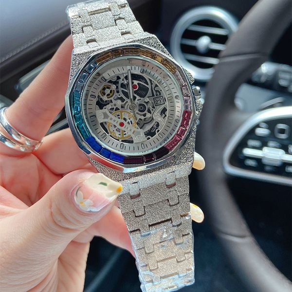 mens watch 42mm quartz movement watches stainless steel fashion business wristwatches for men wristwatch montre de luxe sand she, Slivery;brown
mens watch 42mm quartz movement watches stainless steel fashion business wristwatches for men wristwatch montre de luxe sand she, Slivery;brown