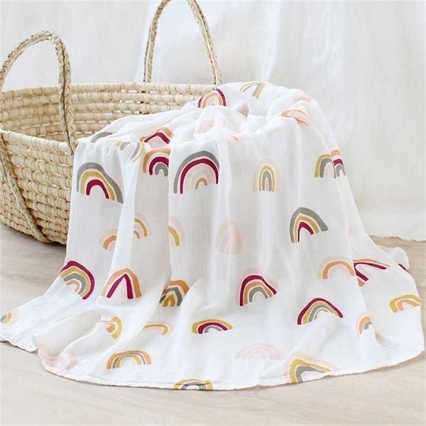 bamboo cotton soft baby swaddle muslin wrap rainbow infant bedding born blankets gauze bath towel 211023
bamboo cotton soft baby swaddle muslin wrap rainbow infant bedding born blankets gauze bath towel 211023